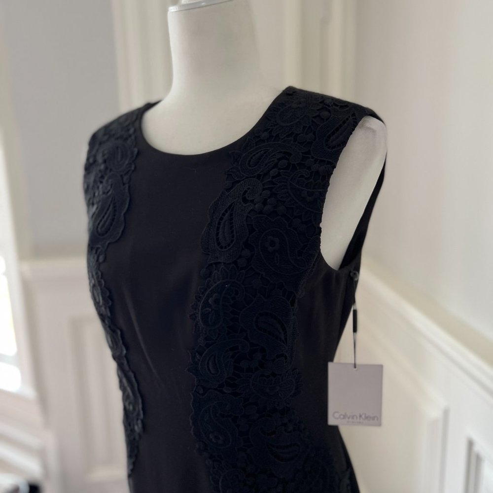 NWT Little Black Dress - Calvin Klein - Picture 5 of 8